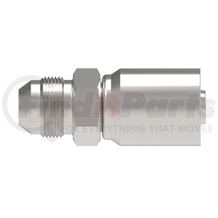 06906E-506 by WEATHERHEAD - Eaton Weatherhead 069 E Series Crimp Hose Fittings JIC 37 Male Rigid