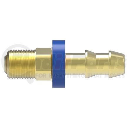 10004B-B04 by WEATHERHEAD - Eaton Weatherhead 100 B Series Field Attachable Hose Fittings Inverted Male Swivel