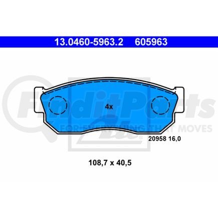 605963 by ATE BRAKE PRODUCTS
