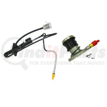 PS0703 by AMS CLUTCH SETS - Clutch Master and Slave Cylinder Assembly - Complete Hydraulic System for Ford