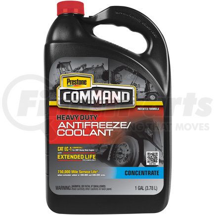 AFC11000 by PRESTONE PRODUCTS - Coolant/Antifreeze;   Command Heavy Duty Extended Life Concentrate