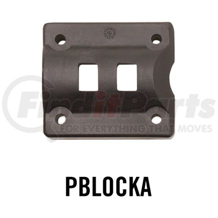 PBLOCKA by MINIMIZER - Back Block for Plastic Tapered w/Hardware