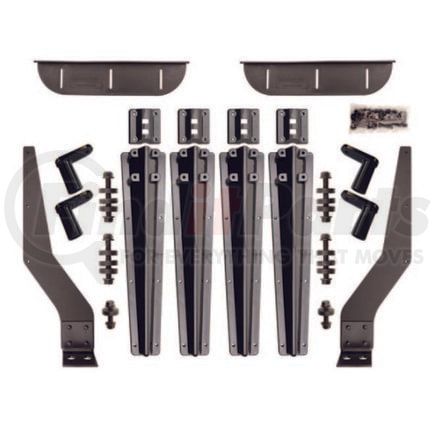 Minimizer B4578BTPACF Fender Bracket Plastic bolt on brackets Carbon Fiber