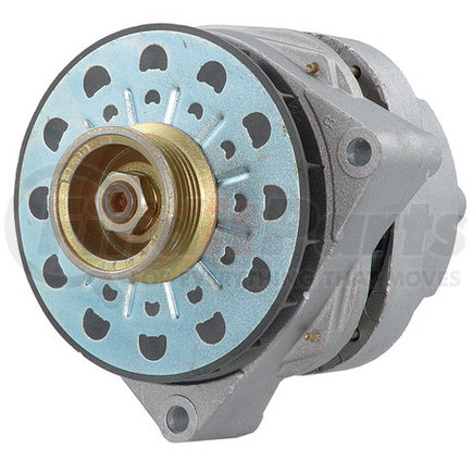 21129 by DELCO REMY - Alternator - Remanufactured 124 AMP, with Pulley