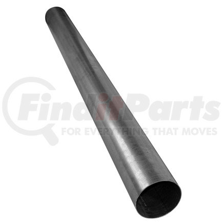 300A1014 by ANSA - Exhaust Tubing - Straight, 3" OD, Steel, Aluminized, 14 Gauge
