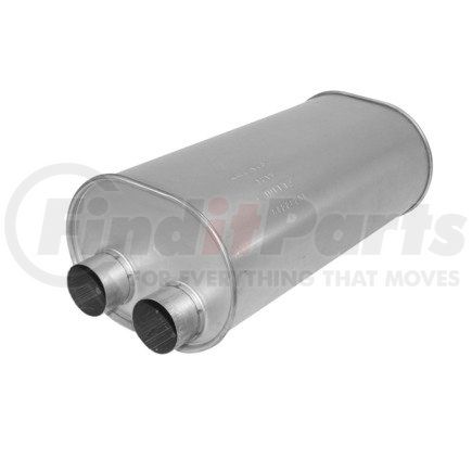2556 by ANSA - Federal / EPA Catalytic Converter - Universal OBDII Enhanced - 2.50" ID Neck / 2.50" ID Neck; 13.5" OAL; Special; 5.9L / 6250; O2 Port: None