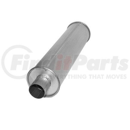 2577 by ANSA - Federal / EPA Catalytic Converter - Universal OBDII Enhanced - 3.00" ID Neck / 3.00" ID Neck; 14" OAL; Oval; 5.9L / 6250; O2 Port: None