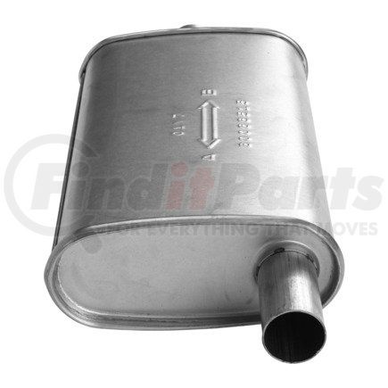 6651 by ANSA - Exhaust Muffler - MSL Maximum