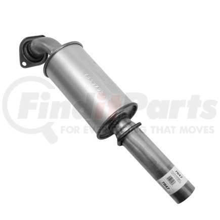 7047 by ANSA - Exhaust Muffler - Welded Assembly