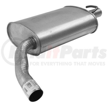 7208 by ANSA - Exhaust Muffler - Welded Assembly