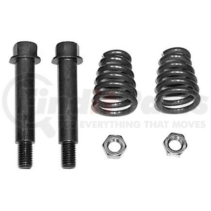 4970 by ANSA - Exhaust Bolt and Spring - Exhaust Spring Bolt Kit - GM/Subaru