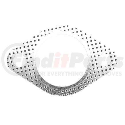 8697 by ANSA - Exhaust Pipe Flange Gasket - 2 Bolt Universal Exhaust Gasket; 2" ID