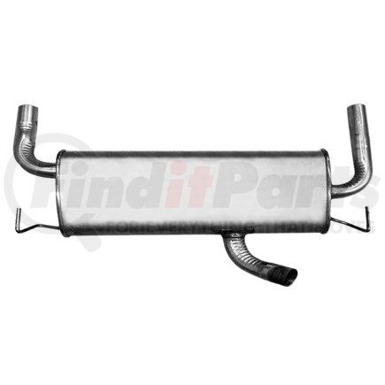 7575 by ANSA - Exhaust Muffler - Welded Assembly