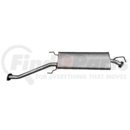 7584 by ANSA - Exhaust Muffler - Welded Assembly