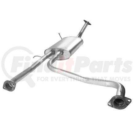 7686 by ANSA - Exhaust Muffler - Welded Assembly