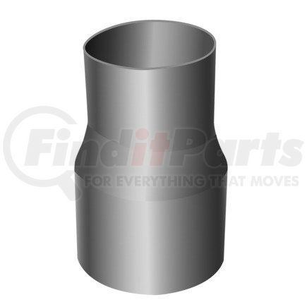 8930 by ANSA - Exhaust Reduction Pipe - Reducer - ID-OD, 2" - 1 13/16" Dia., 4" Length