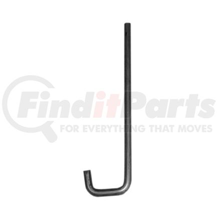 9970 by ANSA - Exhaust Hanger - Universal Wire, 3/8" x 1-1/4" x 5-1/8", 90 Deg. Tip J-Hook; 50