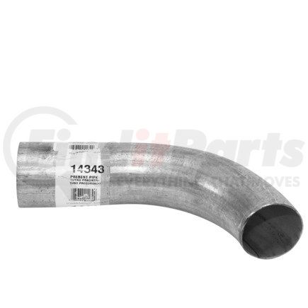 14343 by ANSA - Exhaust Pipe Spout - Exhaust Tail Spout - Angle Cut Turn Down