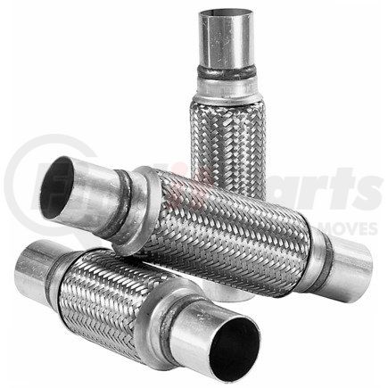 8835 by ANSA - Exhaust Flex Coupling - 300 Series SS, 1.75" Core, 1.75" Necks, 8" OAL
