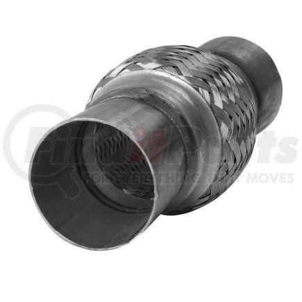 8843IB by ANSA - Flex Coupling - 300 Series SS, 2.25" Core, 2.25" Necks, 8" OAL with Inner Braid
