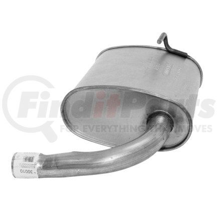 30010 by ANSA - Exhaust Muffler - Welded Assembly