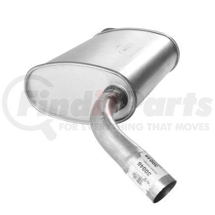 30046 by ANSA - Exhaust Muffler - Welded Assembly
