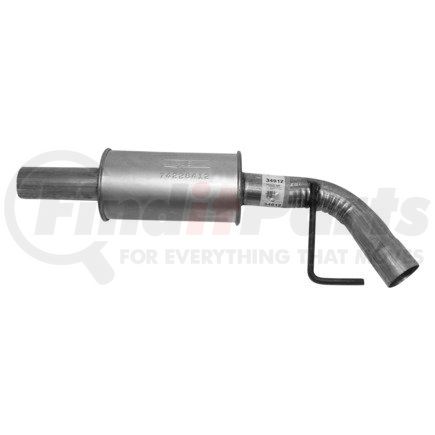 34912 by ANSA - Exhaust Tail Pipe - Direct Fit OE Replacement