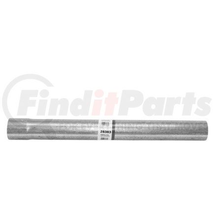 28383 by ANSA - Direct-fit precision engineered design features necessary brackets, flanges, shielding, flex and resonators for OE fit and appearance; Made from 100% aluminized heavy 14 and 16-gauge steel piping; Re-aluminized weld seams prevent corrosion