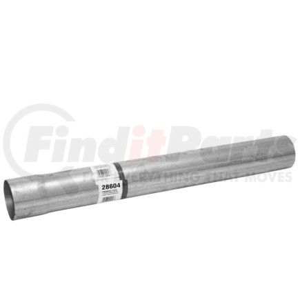 28604 by ANSA - Direct-fit precision engineered design features necessary brackets, flanges, shielding, flex and resonators for OE fit and appearance; Made from 100% aluminized heavy 14 and 16-gauge steel piping; Re-aluminized weld seams prevent corrosion