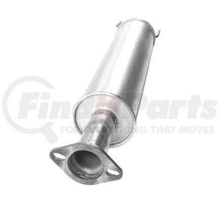 38959 by ANSA - Direct-fit precision engineered design features necessary brackets, flanges, shielding, flex and resonators for OE fit and appearance; Made from 100% aluminized heavy 14 and 16-gauge steel piping; Re-aluminized weld seams prevent corrosion