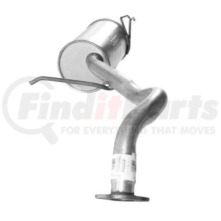 40004 by ANSA - Exhaust Muffler - Welded Assembly