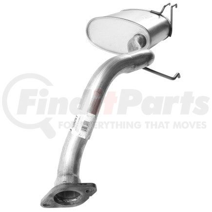 40097 by ANSA - Exhaust Muffler - Welded Assembly