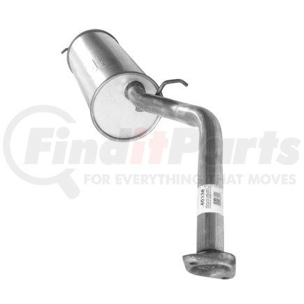 40138 by ANSA - Exhaust Muffler - Welded Assembly