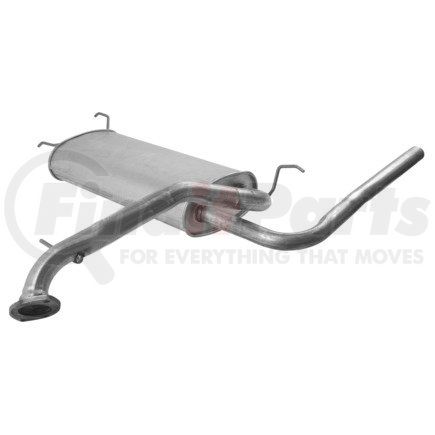 40148 by ANSA - Exhaust Muffler - Welded Assembly