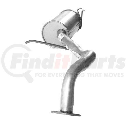 40149 by ANSA - Exhaust Muffler - Welded Assembly