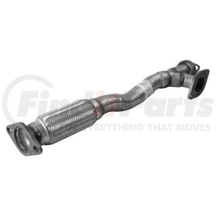 38725 by ANSA - Direct-fit precision engineered design features necessary brackets, flanges, shielding, flex and resonators for OE fit and appearance; Made from 100% aluminized heavy 14 and 16-gauge steel piping; Re-aluminized weld seams prevent corrosion