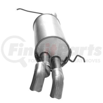 50004 by ANSA - Exhaust Muffler - Welded Assembly