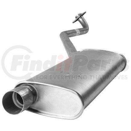 78247 by ANSA - Direct-fit precision engineered design features necessary brackets, flanges, shielding, flex and resonators for OE fit and appearance; Made from 100% aluminized heavy 14 and 16-gauge steel piping; Re-aluminized weld seams prevent corrosion