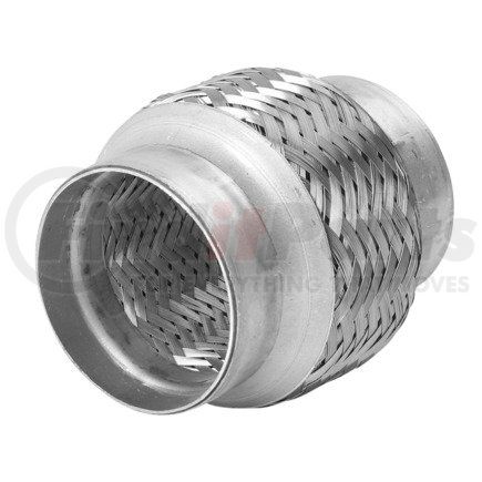 FT25004B by ANSA - Flex Coupling - 200 Series SS, 2.50" Core, No Necks, 4" OAL with Inner Braid