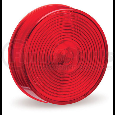 45182 by GROTE - 2 1/2in. Clearance Marker Light, Optic Lens 24V, Red