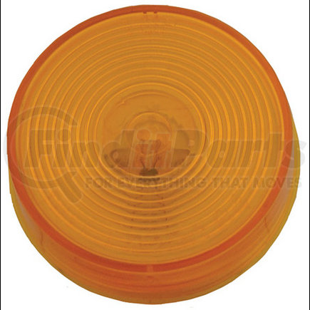 45183 by GROTE - 2 1/2in. Clearance Marker Light, Optic Lens 24V, Yellow