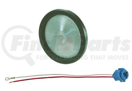 61461 by GROTE - Torsion Mount II 4" Round Male Pin Dome Lamp, Clear