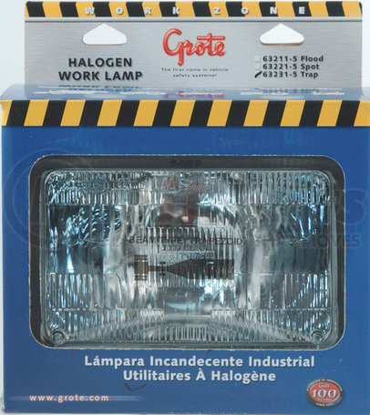 63231-5 by GROTE - 4�x 6� Trapezoid Lamp