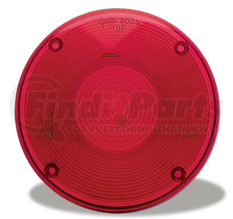 90092 by GROTE - Brake / Tail Light Combination Lens - Red, Round