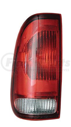 85622-5 by GROTE - Brake / Tail Light Combination Lens - Rectangular, Red and Clear, Left
