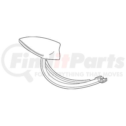 84258192 by ACDELCO - Radio Antenna Assembly