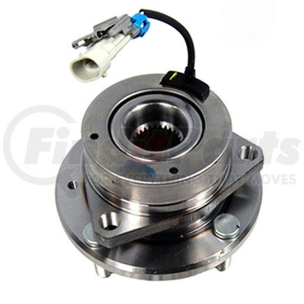 402.48000E by CENTRIC - C-Tek Standard Hub and Bearing Assembly; With Integral ABS