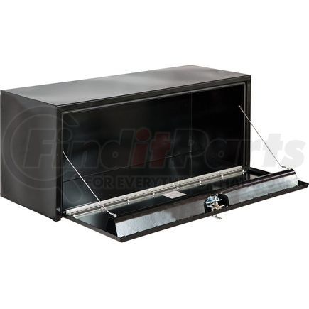 1702315 by BUYERS PRODUCTS - Truck Tool Box - Black, Steel, Underbody, 18 x 18 x 60 in.