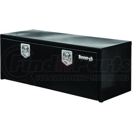 1702317 by BUYERS PRODUCTS - Truck Tool Box - Black, Steel, Underbody, 18 x 18 x 66 in.