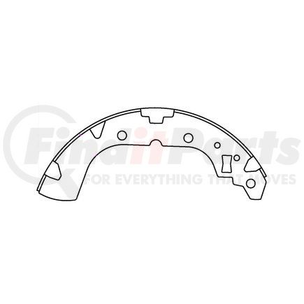 Centric 111.1059 Drum Brake Shoe Centric Premium Brake Shoes